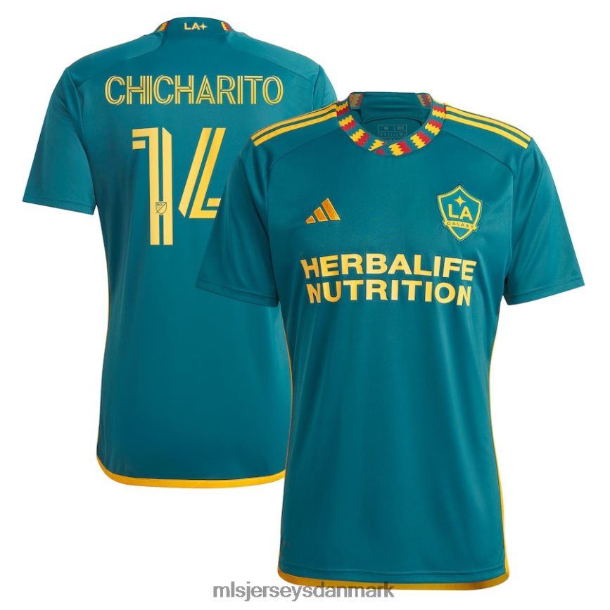trøje 4F2BDH660 MLS Jerseys Mænd la galaxy chicharito adidas green 2023 la kit replica player trøje
